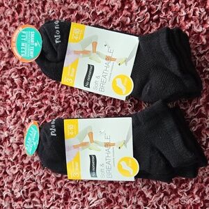 No Nonsense Black Women's Liner Socks